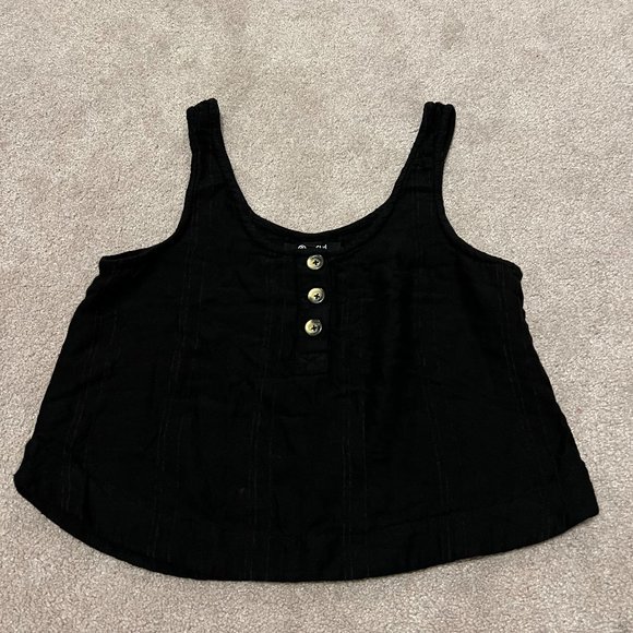 RIP CURL - Crop Swing Tank - Black - Size S - Picture 1 of 3